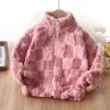 Campera Piel Rosa