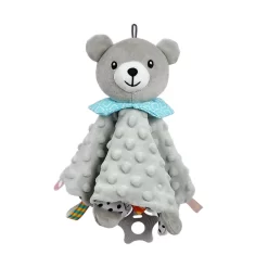 Muñeco de Apego Oso Gris