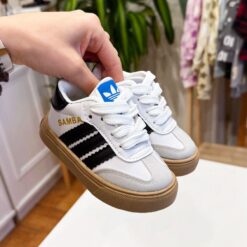 ZAPATILLAS TIPO SAMBA BLANCA