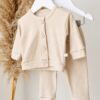 CONJUNTO VAINILLA BEBE AVELLANA