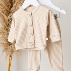 CONJUNTO VAINILLA BEBE AVELLANA