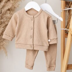 CONJUNTO VAINILLA BEBE MARRON