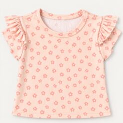 Remera Crop Morley Nena Rosa Salmon