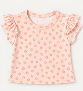 Remera Crop Morley Nena Rosa Salmon