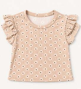 Remera Crop Morley Nena Beige
