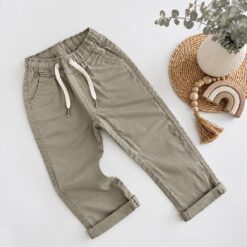 JOGGER CARGO BEBE VERDE SECO