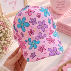 GORRA SUBLIMADA FLORES