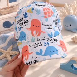 GORRA SUBLIMADA BLANCA MARINA