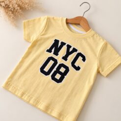 REMERA NYC AMARILLA