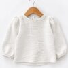 BLUSA PRINCESA BEBA BLANCA