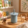 VASO CON SORBETE LEON AZUL