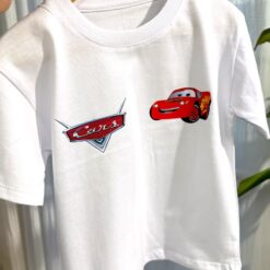 REMERA OVERSIZE CARS BLANCA
