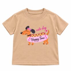 REMERA OVERSIZE SALCHICHA BEIGE