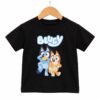 REMERA OVERSIZE BLUEY NEGRA