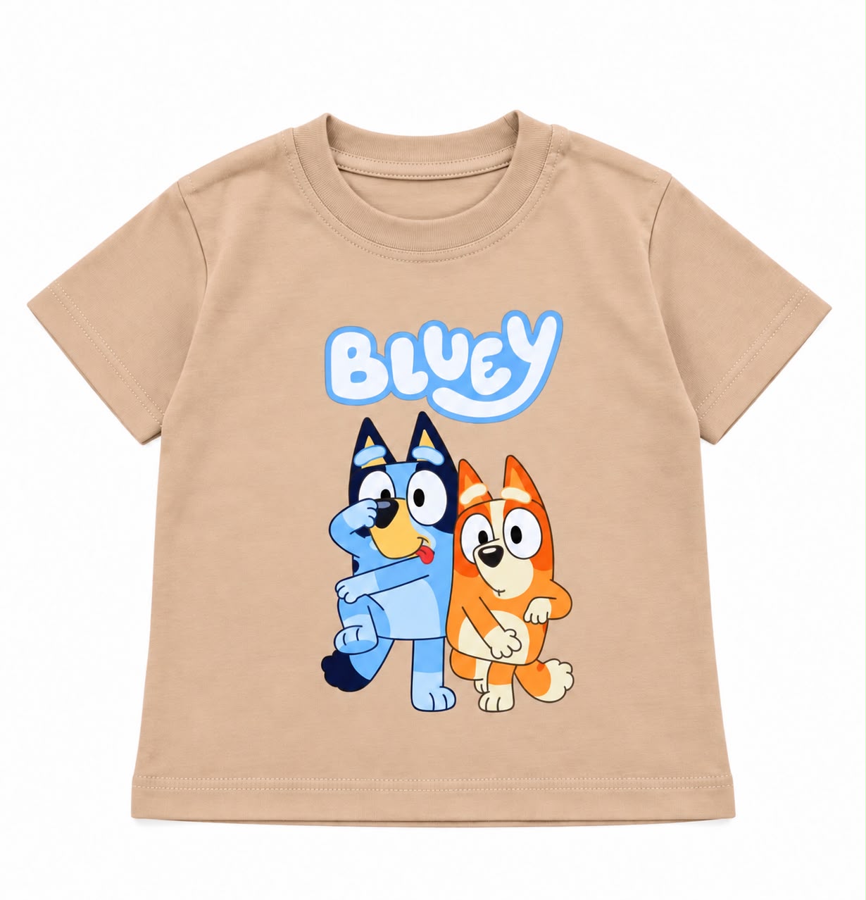 REMERA OVERSIZE BLUEY BEIGE